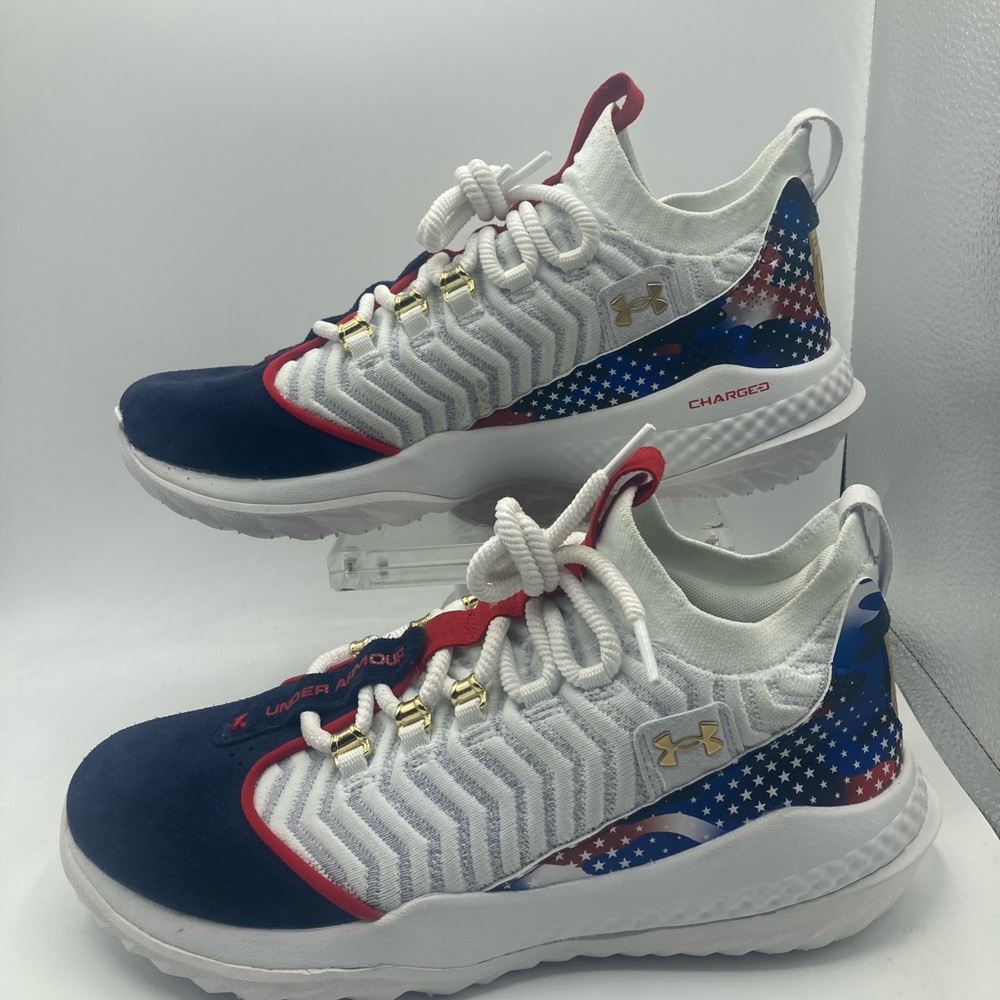 Under Armour Bryce Harper 9 USA Turf Baseball Shoes